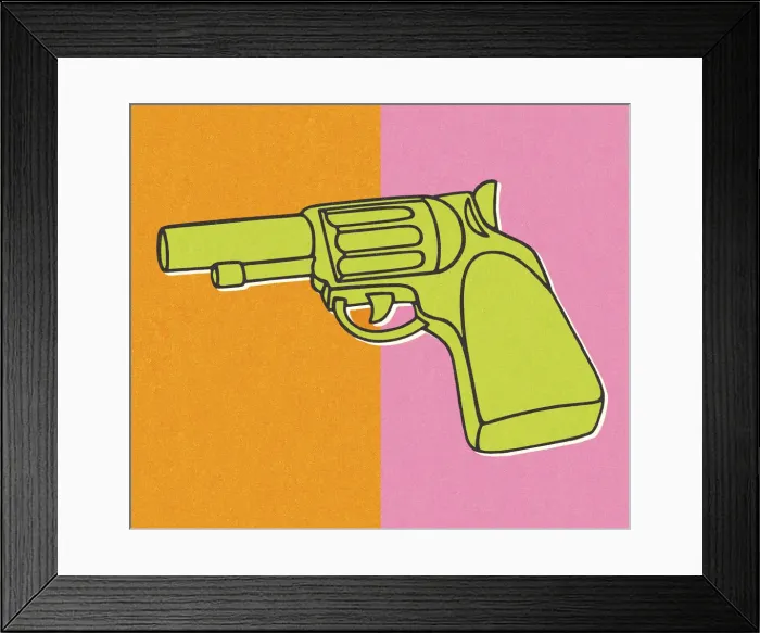 Framed Print : Handgun Framed Print : Handgun