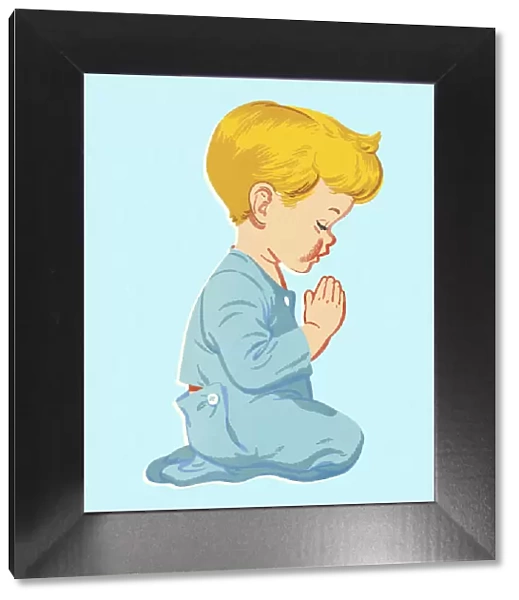 Boy Praying