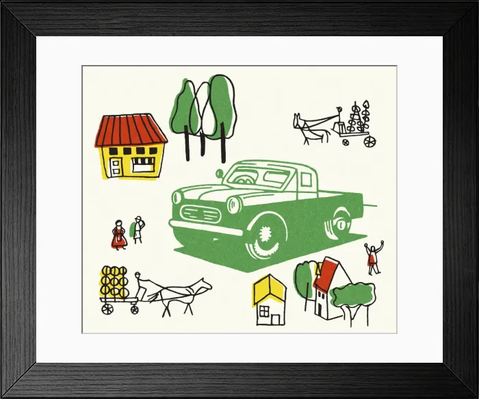 Framed Print : Rural Imagery Framed Print : Rural Imagery