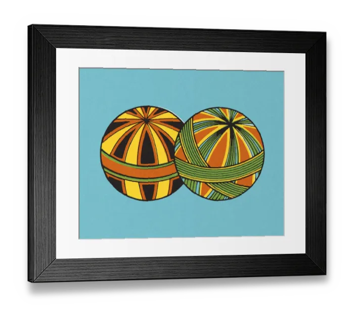 Framed Print : Two Balls Framed Print : Two Balls