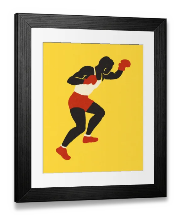 Framed Print : Boxer Framed Print : Boxer