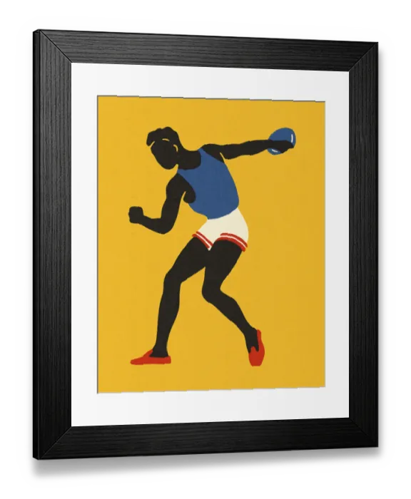 Framed Print : Discus Thrower Framed Print : Discus Thrower