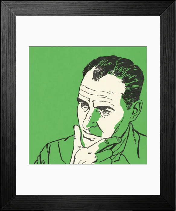 Framed Print : Man Deep in Thought Framed Print : Man Deep in Thought