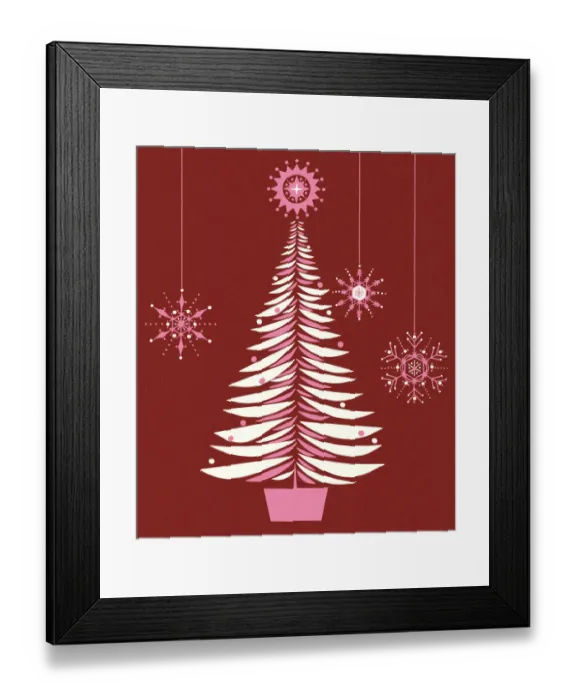 Framed Print : Christmas Tree