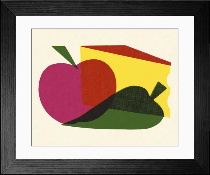 Framed Print : Healthy Food