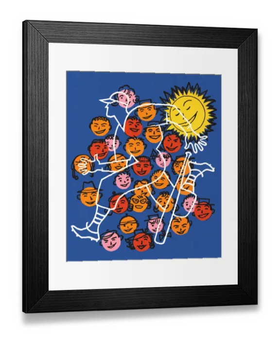Framed Print : Many Faces Watching a Baseball Player Framed Print : Many Faces Watching a Baseball Player