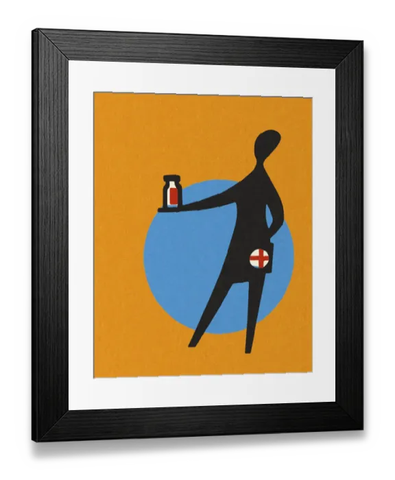 Framed Print : Person Handing Out Medicine Framed Print : Person Handing Out Medicine