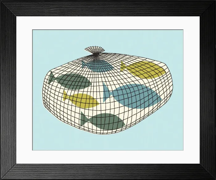 Framed Print : Six Fish in a Bag Framed Print : Six Fish in a Bag