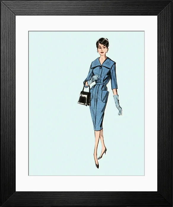 Framed Print : Fashionable Woman Framed Print : Fashionable Woman