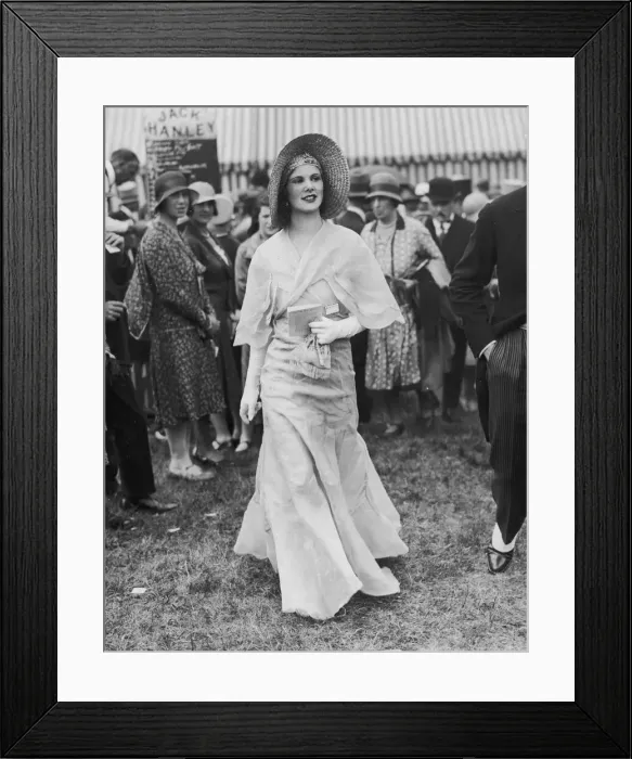 Framed Print : Ascot Dress Framed Print : Ascot Dress