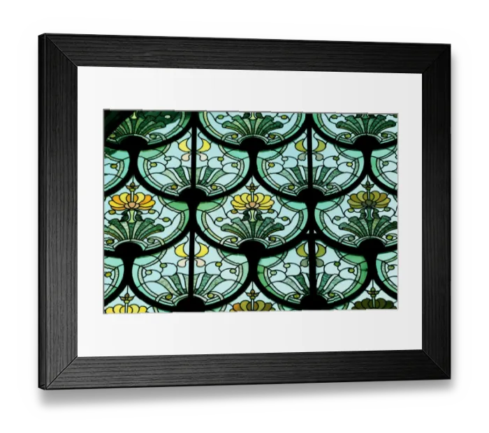 Framed Print : Stained glass Framed Print : Stained glass
