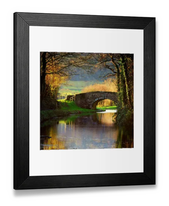 Framed Print : Bridge on Monmouthshire