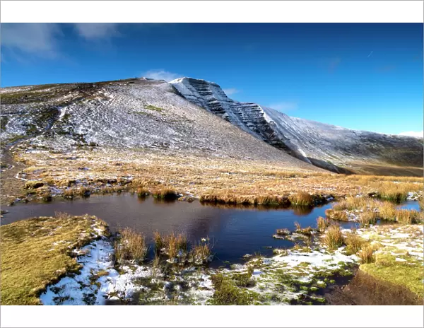 Pen y Fan and Cribyn in the Brecon Beacons, Wales