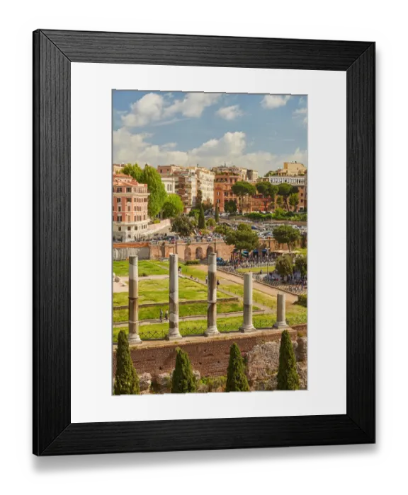 Framed Print : The Roman Forum in Rome, Italy Framed Print : The Roman Forum in Rome, Italy