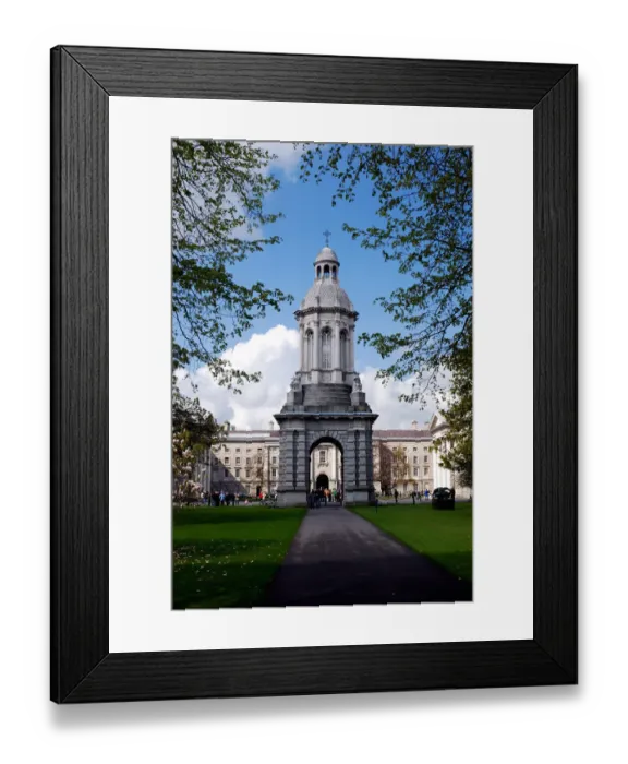 Framed Print : Trinity College  /  Dublin