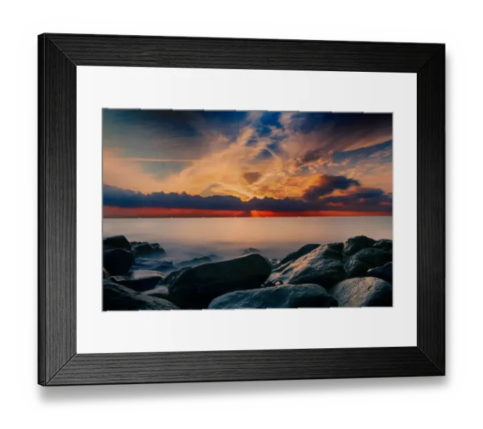 Framed Print : Killiney Sunrise