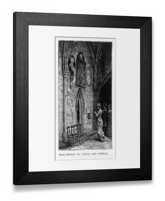 Framed Print : St. Patricks Cathedral in Dublin, Ireland Victorian Engraving, 1840 Framed Print : St. Patricks Cathedral in Dublin, Ireland Victorian Engraving, 1840