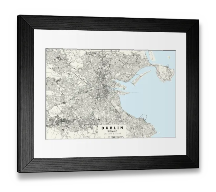 Framed Print : Dublin, 1289975463 Framed Print : Dublin, 1289975463