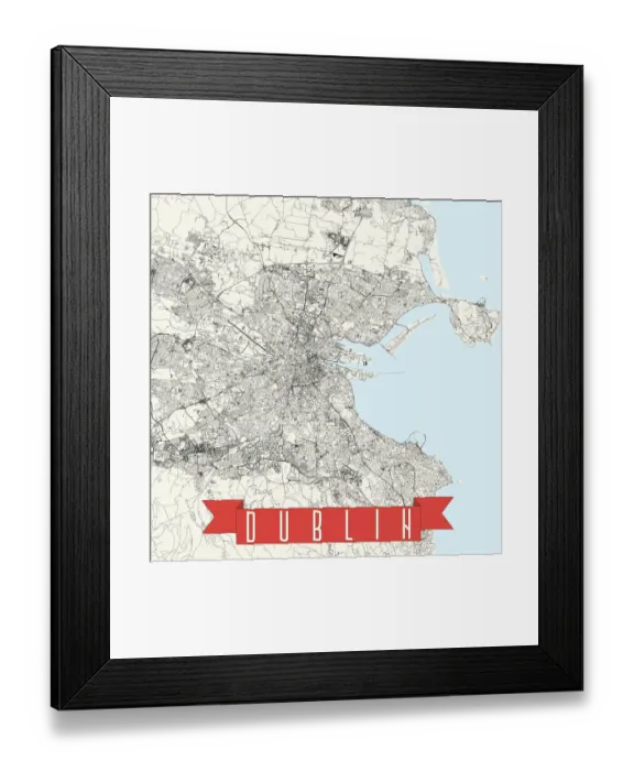 Framed Print : Dublin, 1289975037 Framed Print : Dublin, 1289975037