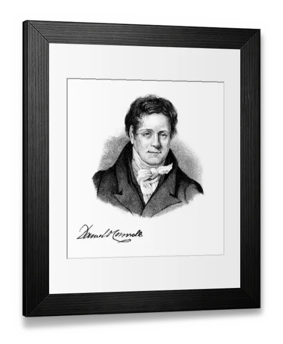 Framed Print : Portrait of Daniel O Connell, Irish political leader in the first half of the 19th Framed Print : Portrait of Daniel O Connell, Irish political leader in the first half of the 19th