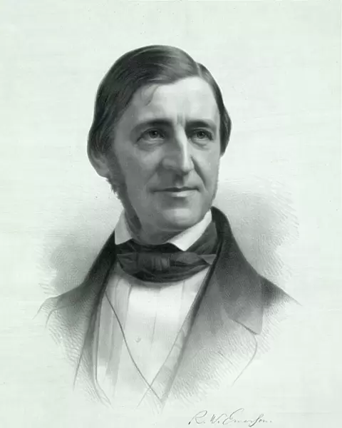 Portrait of Ralph Waldo Emerson (1803-1882)