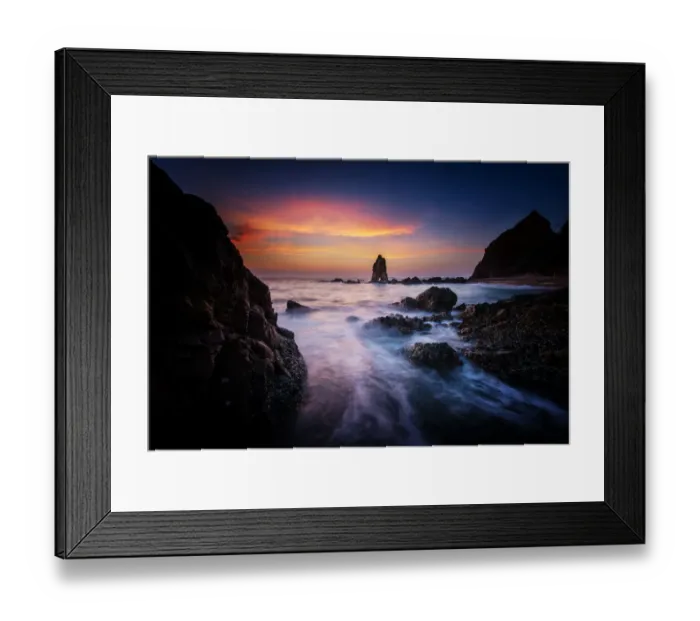 Framed Print : Landscape of paradise beach, Thailand, Sunset Framed Print : Landscape of paradise beach, Thailand, Sunset