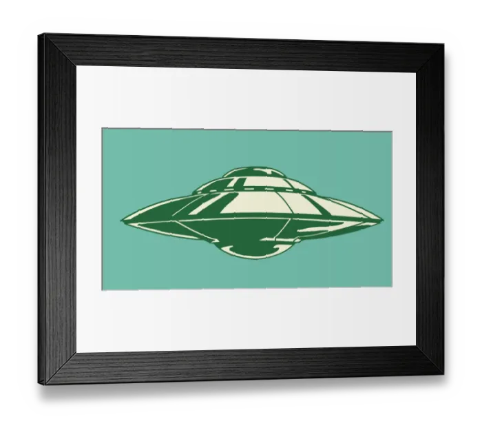Framed Print : UFO, 180359923 Framed Print : UFO, 180359923