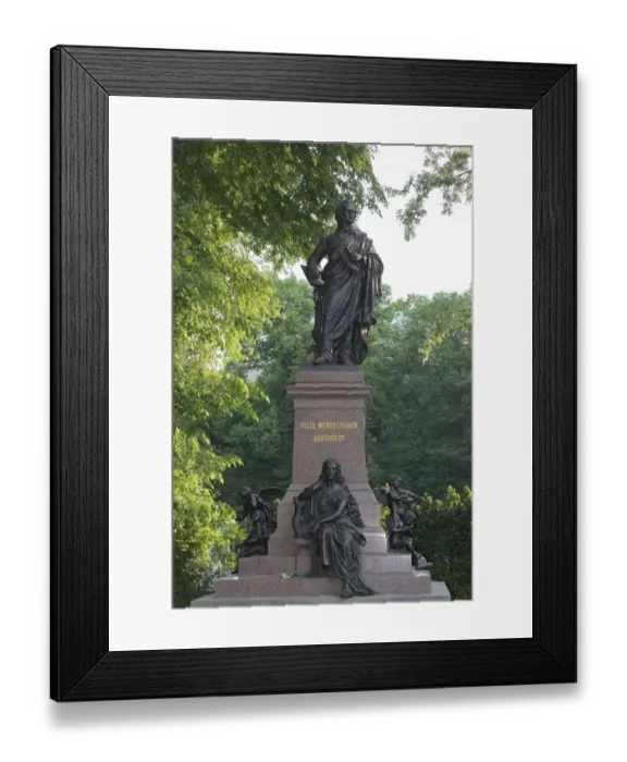 Framed Print : Felix Mendelssohn Bartholdy Memorial, Leipzig, Saxony, Germany Framed Print : Felix Mendelssohn Bartholdy Memorial, Leipzig, Saxony, Germany