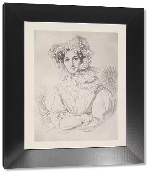 Lea Mendelssohn Bartholdy (1777-1842), collotype, published in 1882