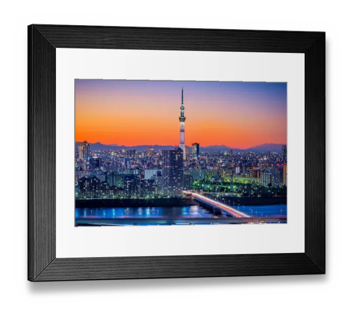 Framed Print : Tokyo Skytree in Twilight Framed Print : Tokyo Skytree in Twilight