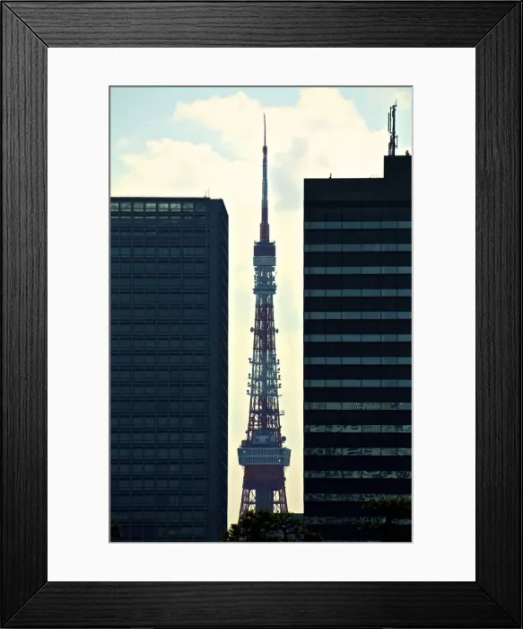 Framed Print : Tokyo Tower Framed Print : Tokyo Tower