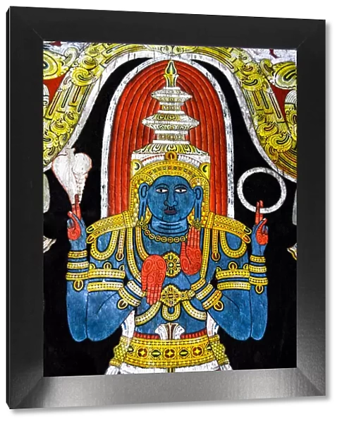 Lord Vishnu at Mediliya Rajamaha Vihara