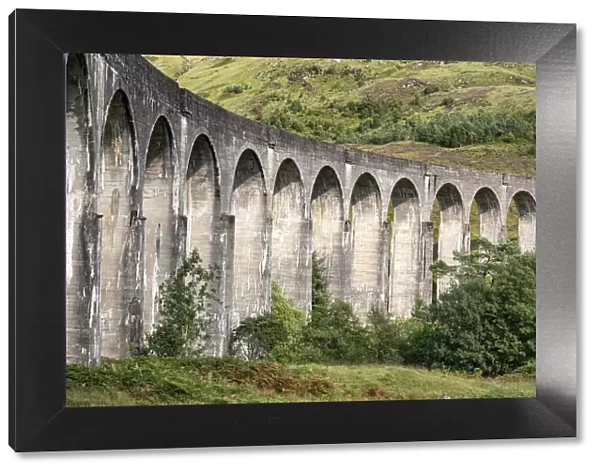 Glenfinnan Viaduct, West Highland Line railway bridge, Lochaber, Scotland, United Kingdom