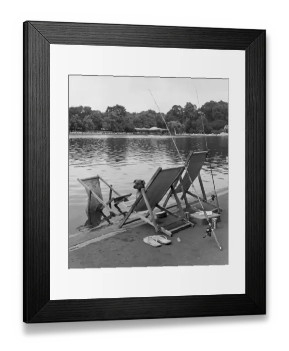 Framed Print : Guarding The Catch Framed Print : Guarding The Catch