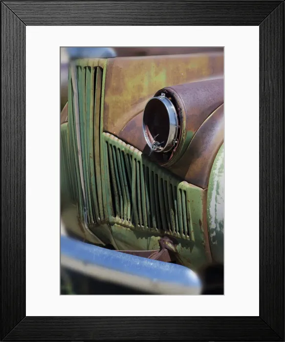 Framed Print : Rustic Farm Truck Framed Print : Rustic Farm Truck