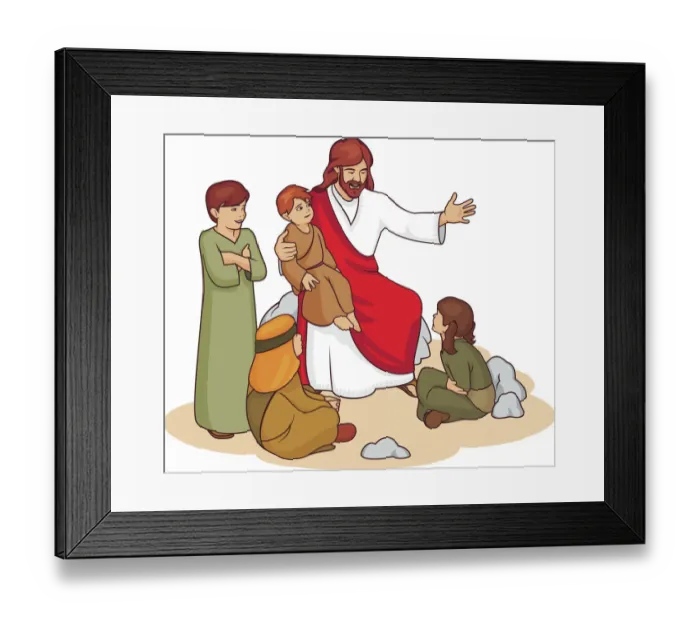 Framed Print : Images of Jesus Christ, 165906425