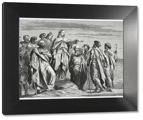 Jesus Sends Out the Twelve Apostles (Matthew 10), published 1886