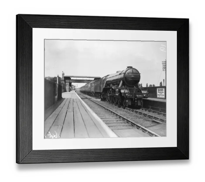 Framed Print : Engine In Station Framed Print : Engine In Station