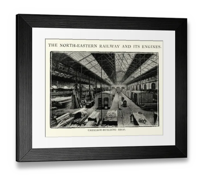 Framed Print : North Easten Railway Factory Framed Print : North Easten Railway Factory
