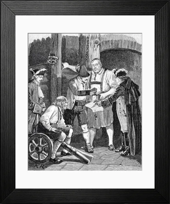 Framed Print : Work and advice in a forge, bavarian peasant rebellion Framed Print : Work and advice in a forge, bavarian peasant rebellion