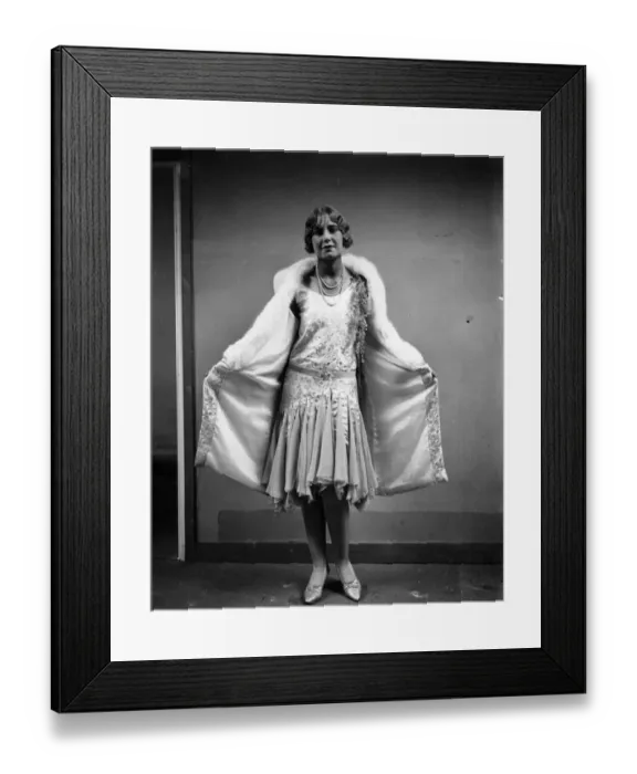 Framed Print : Dress And Wrap