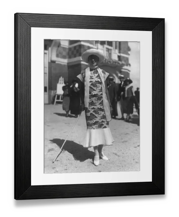 Framed Print : Oriental Print Dress Framed Print : Oriental Print Dress