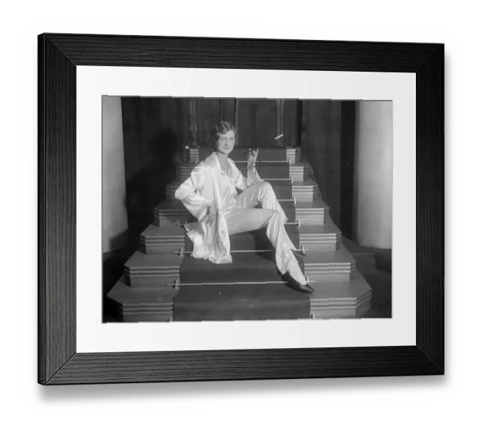 Framed Print : Parisian Pyjamas Framed Print : Parisian Pyjamas