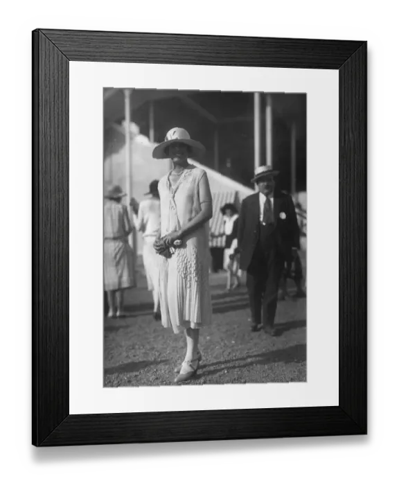 Framed Print : Pleated Dress