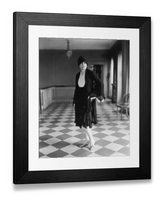 Framed Print : Peron Dress