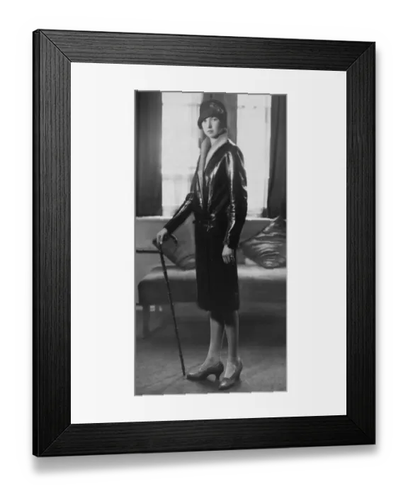Framed Print : Twenties Coat Framed Print : Twenties Coat