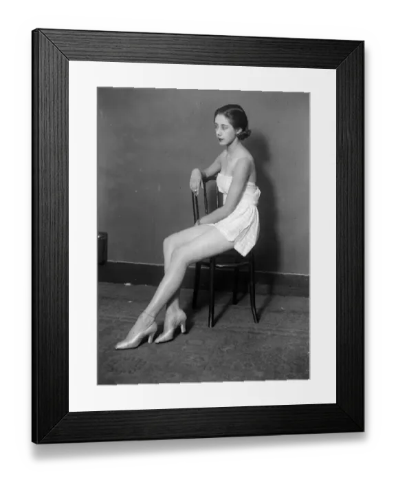 Framed Print : Mullard Girl Framed Print : Mullard Girl