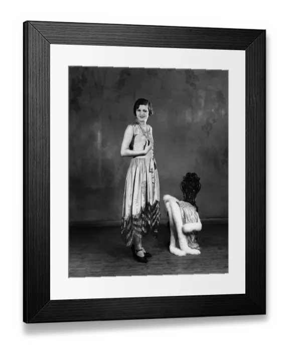 Framed Print : Evening Dress Framed Print : Evening Dress