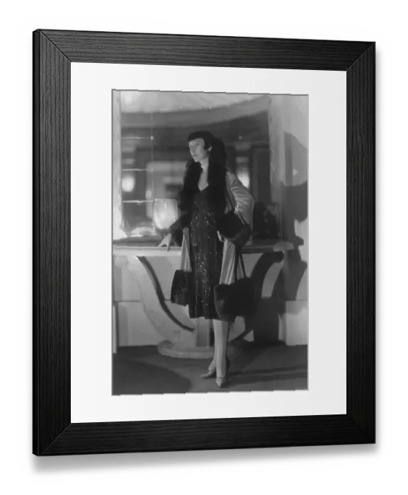 Framed Print : Beaded Dress Framed Print : Beaded Dress