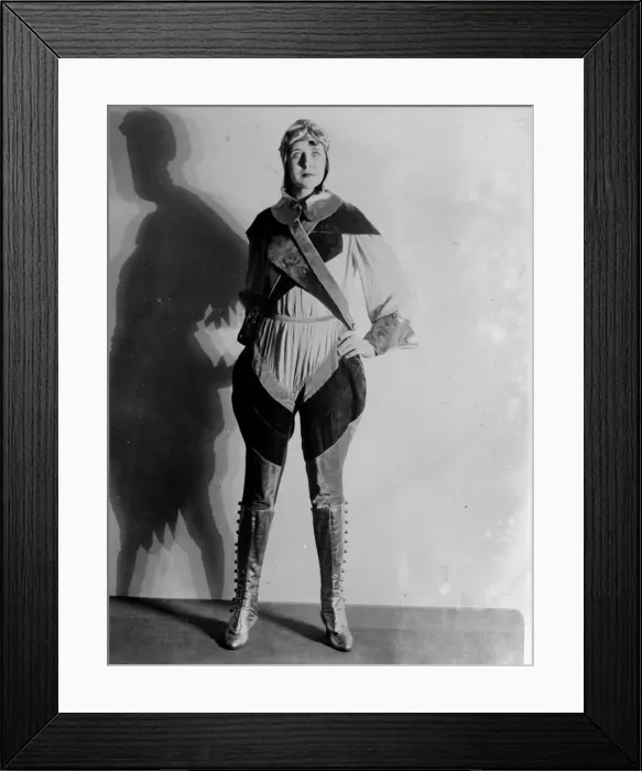 Framed Print : Flying Outfit
